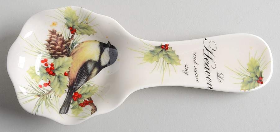 Season of Peace Spoon Rest/Holder (Holds 1 Spoon) by Cracker Barrel-1