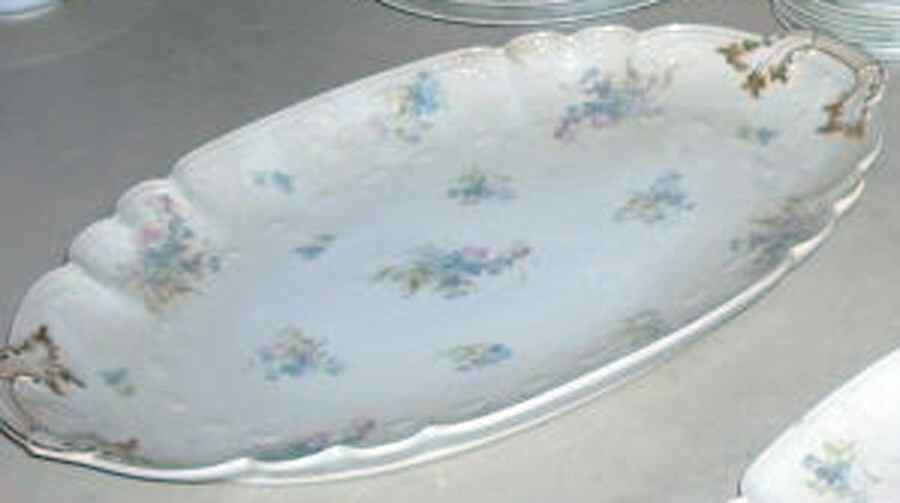 CHF1730 16" Oval Serving Platter by Charles Field Haviland-1