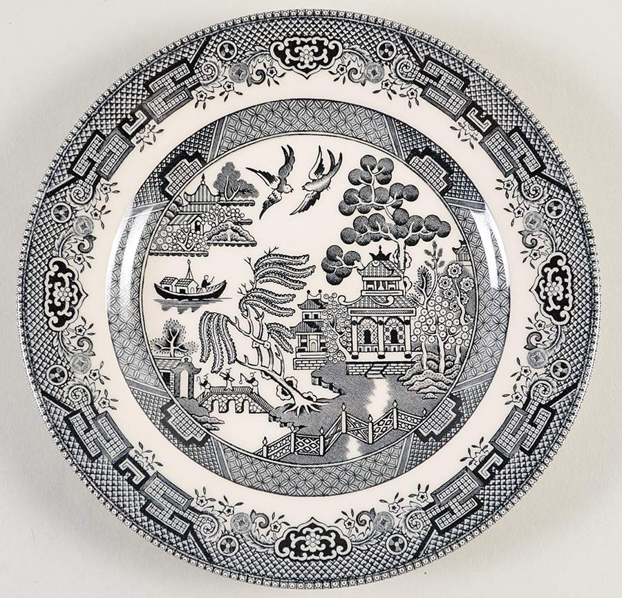 Midnight Willow Salad Plate by Churchill-1
