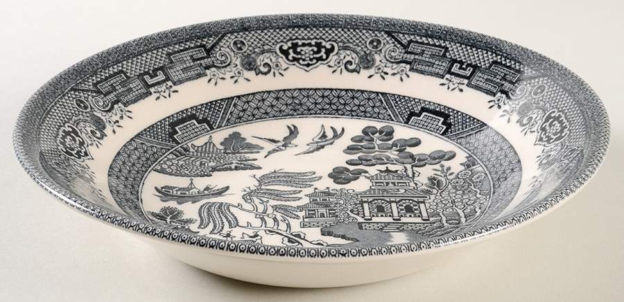 Midnight Willow Coupe Soup Bowl by Churchill-1