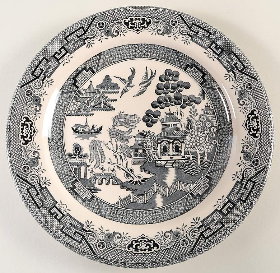 Midnight Willow Dinner Plate by Churchill-1