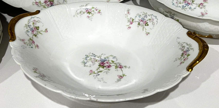 CHF360 9" Oval Vegetable Bowl by Charles Field Haviland-1
