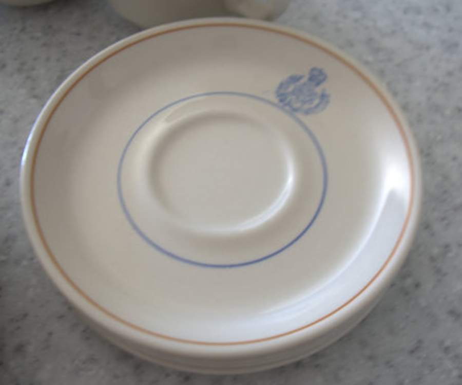 Royal New Zealand Air Force Saucer by Crown Lynn-1