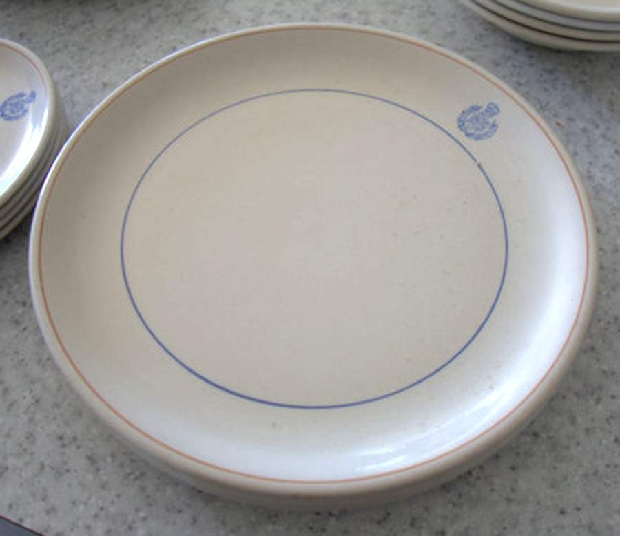 Royal New Zealand Air Force Dinner Plate by Crown Lynn-1