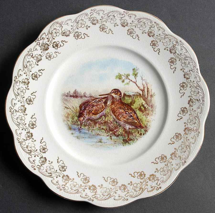 CPA18 Salad Plate by Colonial Pottery (USA)-1