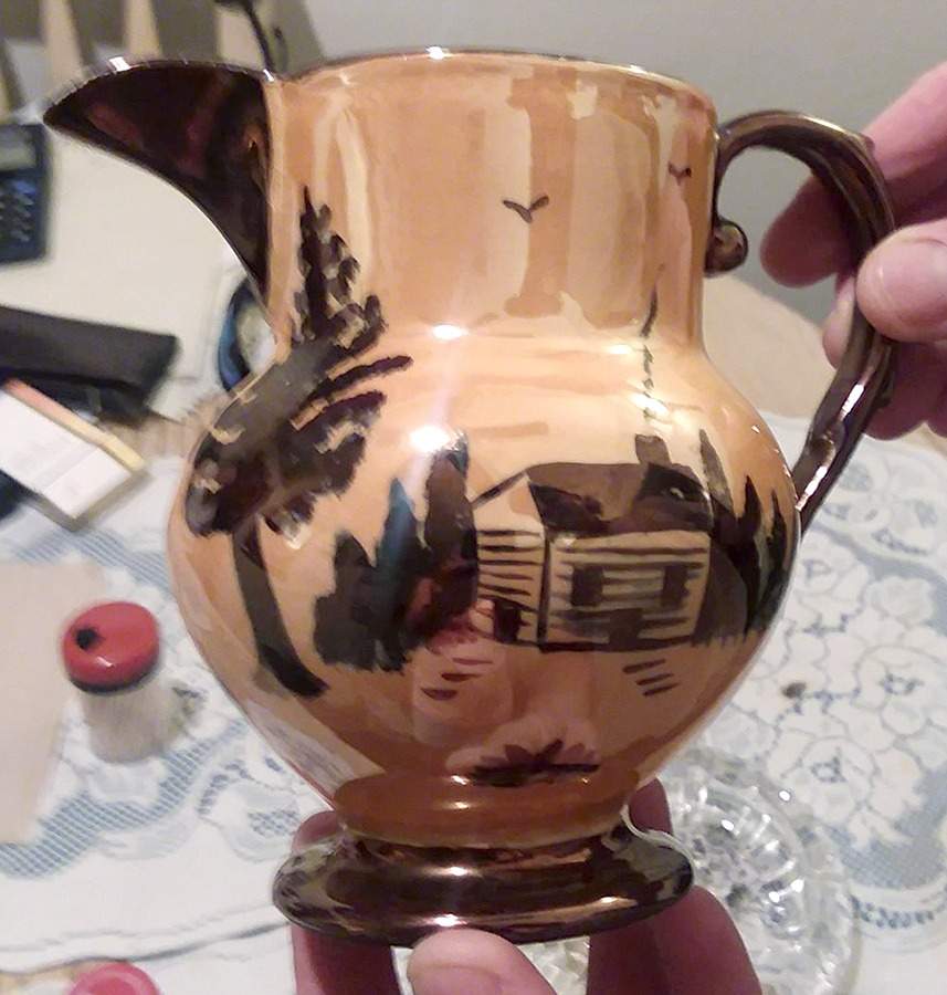 Early American Home (Orange) 16 Oz Pitcher by Cumbow-1