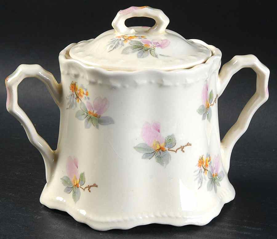 CRO376 Sugar Bowl & Lid by Crooksville-1