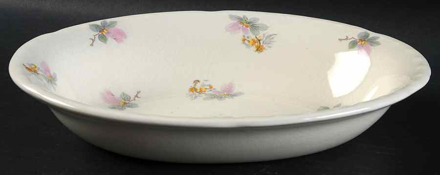 CRO376 9" Oval Vegetable Bowl by Crooksville-1