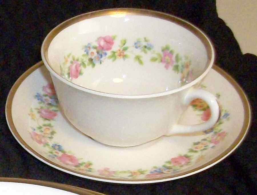 CAN281 Flat Cup & Saucer Set by Canonsburg-1
