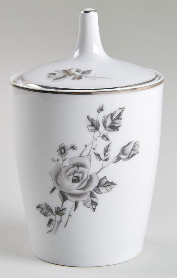 Rosalie Sugar Bowl & Lid by Cmielow (Poland)-1
