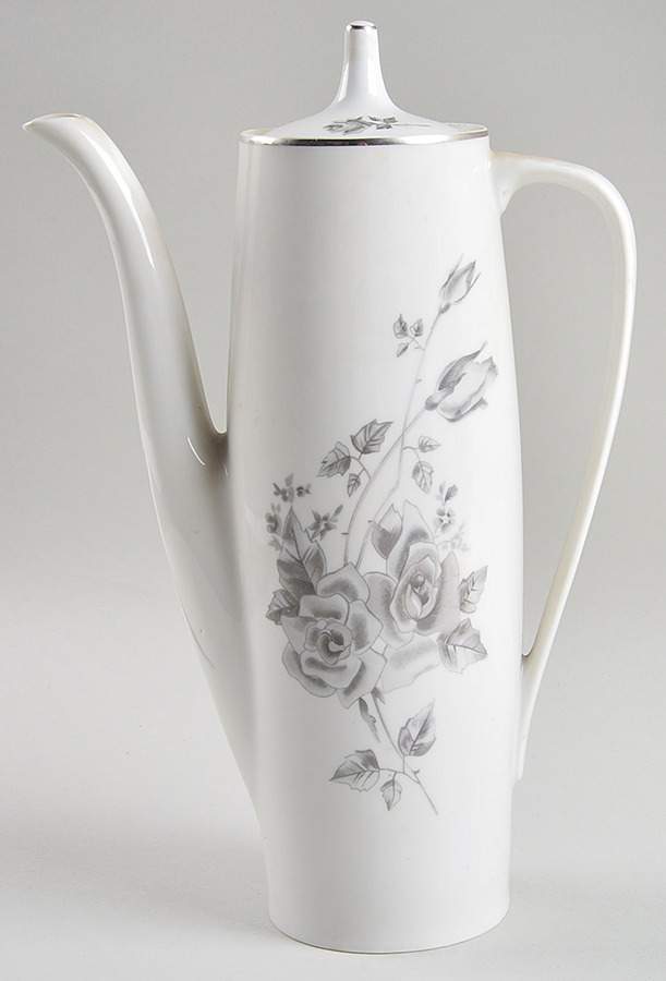 Rosalie Coffee Pot & Lid by Cmielow (Poland)-1