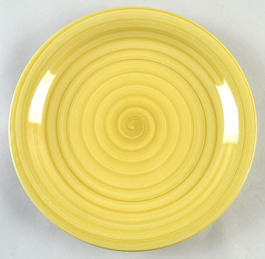 C8G7 (Chartreusse Green) Large Dinner Plate by Citrus Grove-1