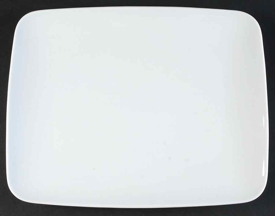 Classic White Dinner Plate by Crate & Barrel-1