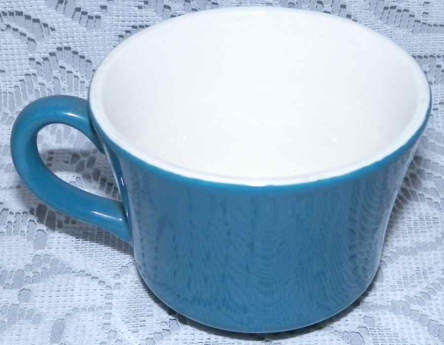 Willow Blue Flat Cup by Crown Lynn-1