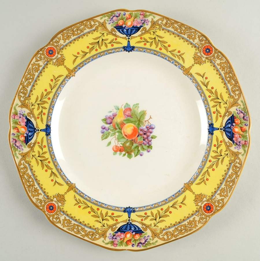 CRD263 Dinner Plate by Crown Ducal-1
