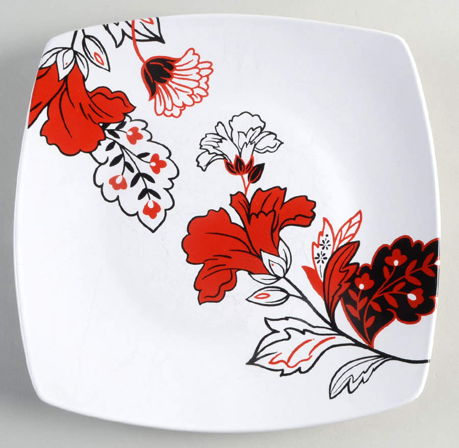 Velvet Bouquet (Square) Dinner Plate by Coventry (PTS)-1