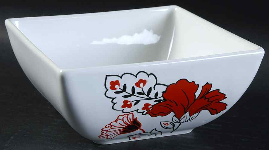 Velvet Bouquet (Square) Soup/Cereal Bowl by Coventry (PTS)-1