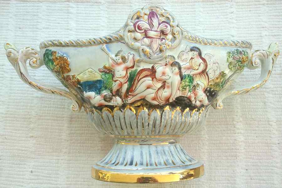 Bernini Centerpiece by Capo-di-Monte (Italy)-1