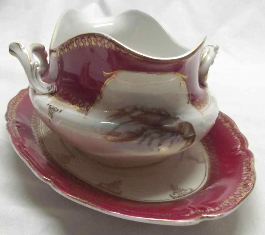CIM149 Gravy Boat & Underplate by Crown Imperial-1