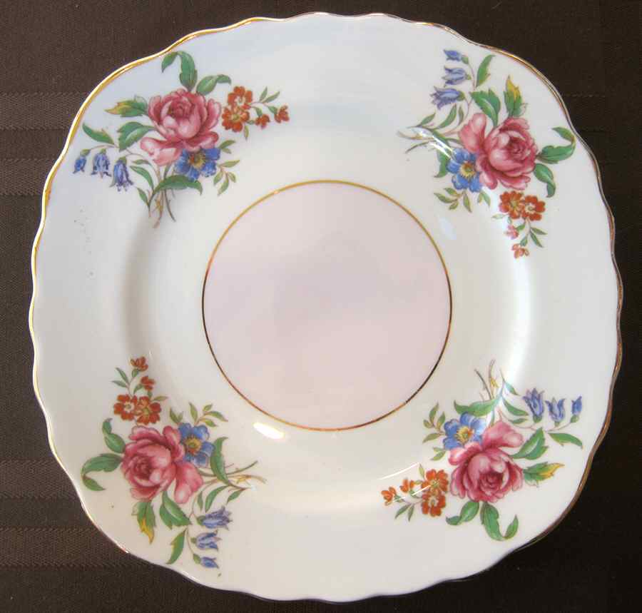 6719 Square Bread & Butter Plate by Colclough-1