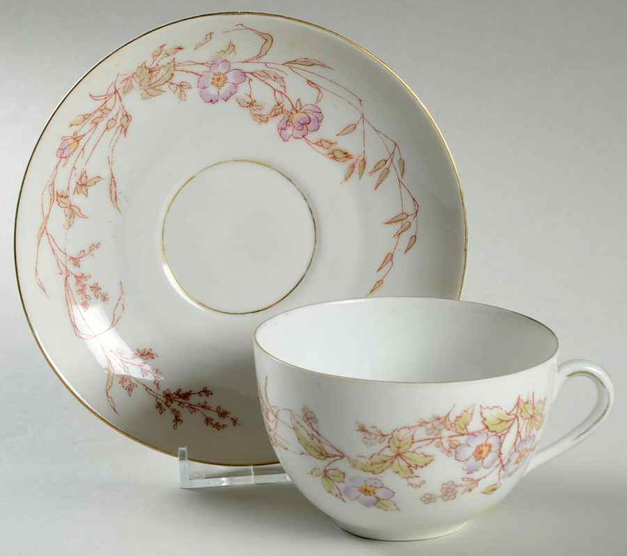 BWD922 Flat Cup & Saucer Set by Bawo & Dotter-1