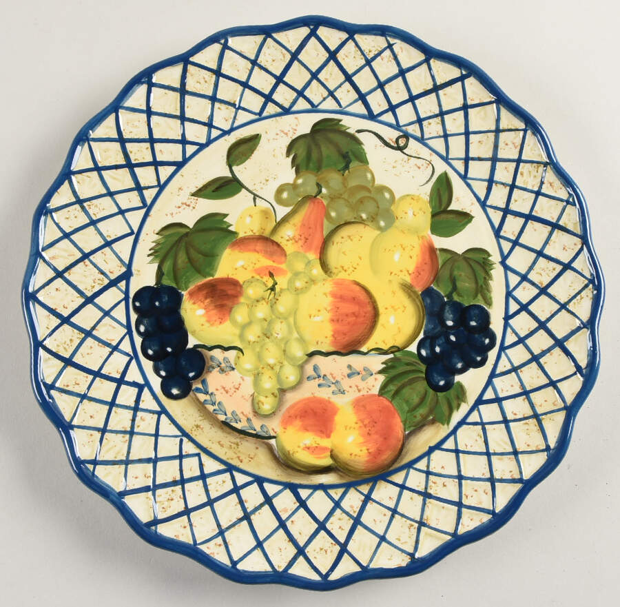 Studio Still Life Dinner Plate by Certified International-1