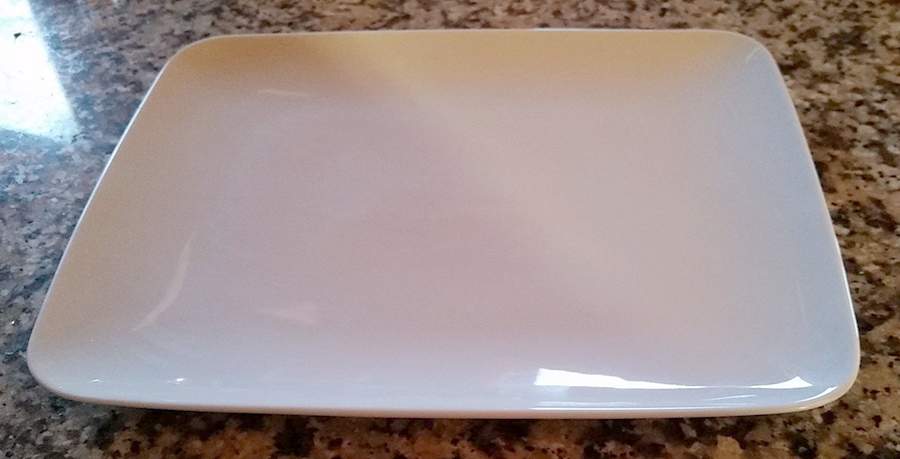 Wane 11" Rectangular Serving Platter by Crate & Barrel-1