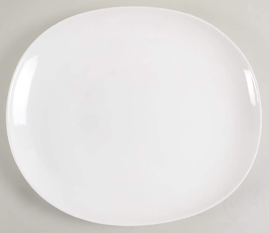Bennett 14" Oval Serving Platter by Crate & Barrel-1