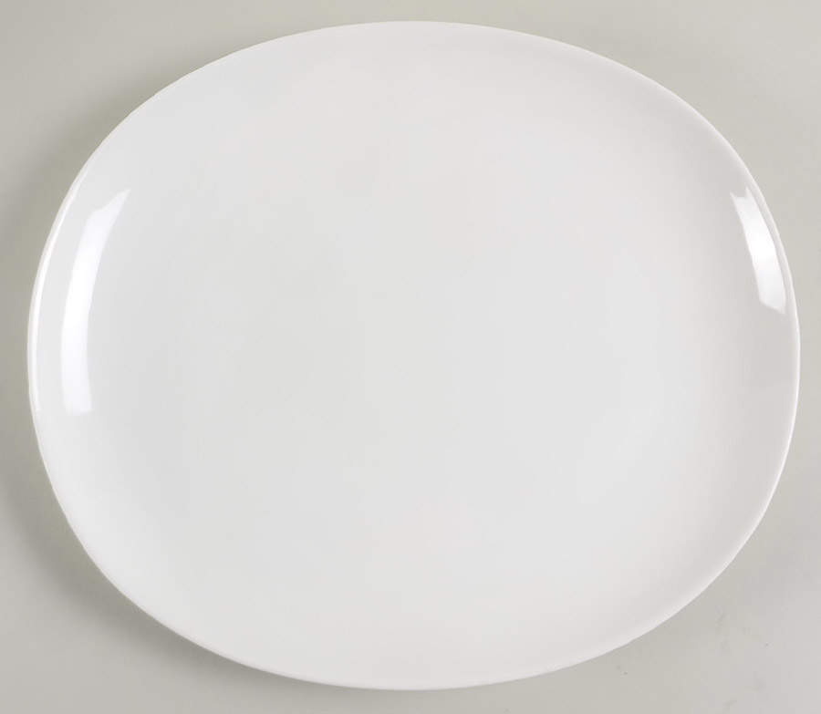 Bennett Oval Dinner Plate by Crate & Barrel-1