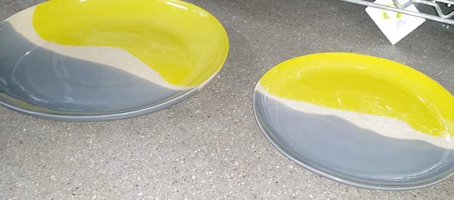 Myro 14" Chop Plate (Round Platter) by Crate & Barrel-1