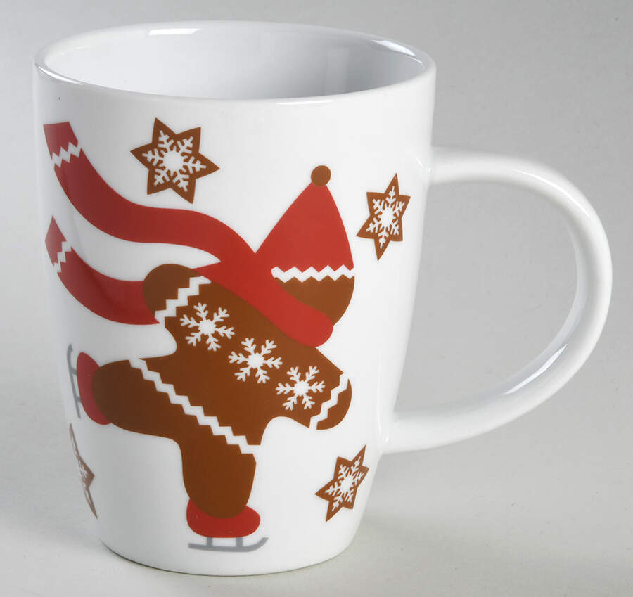 Gingerbread Man Mug by Crate & Barrel-1
