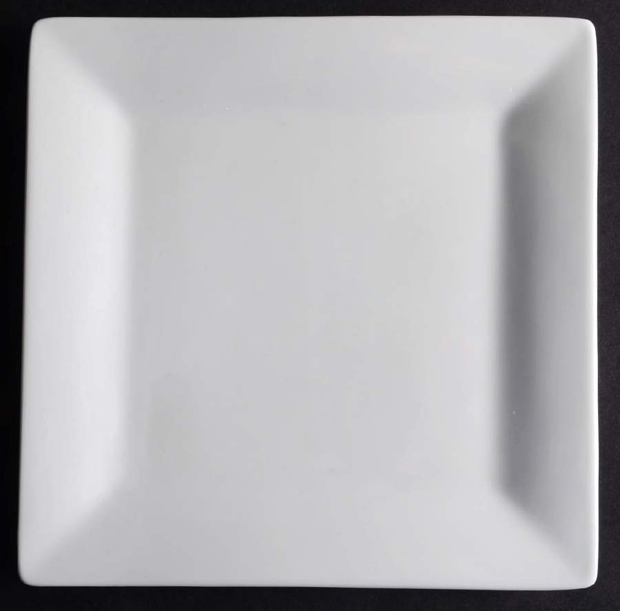 Square Rim Salad Plate by Crate & Barrel-1
