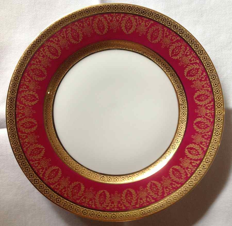 CHF1762 Dinner Plate by Charles Field Haviland-1