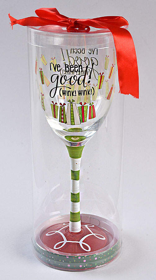 Dear Santa Glassware Wine by Certified International-1