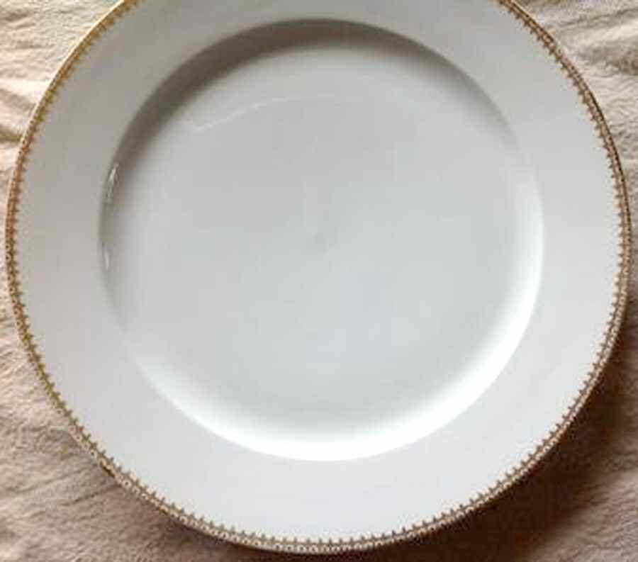 CHF1763 Dinner Plate by Charles Field Haviland-1