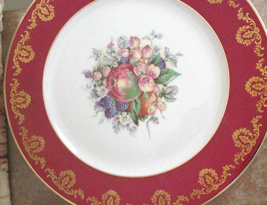 CHF1764 Dinner Plate by Charles Field Haviland-1
