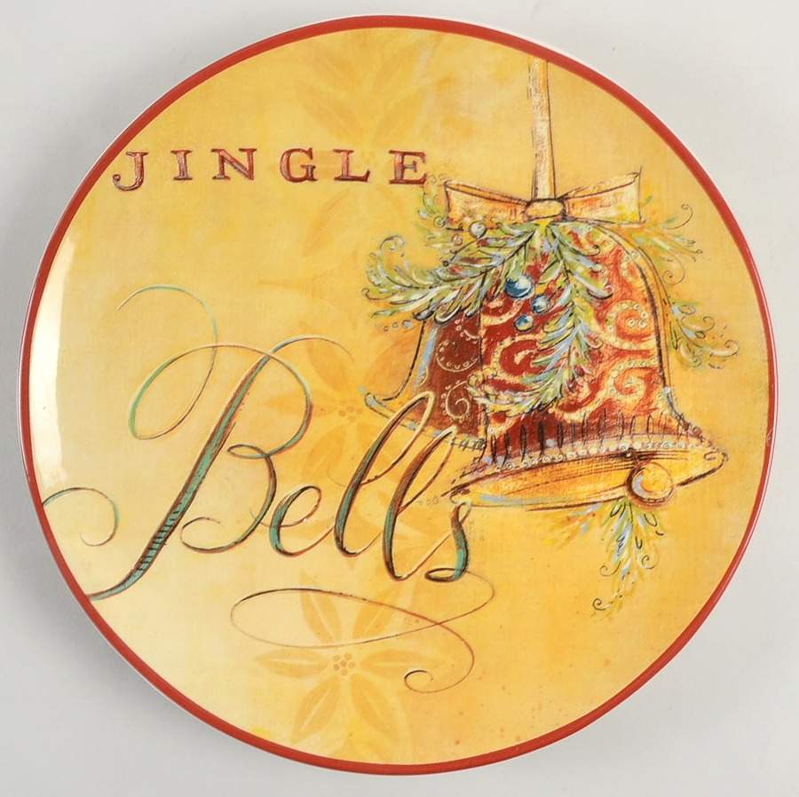 Seasons Greetings Dinner Plate by Certified International-1