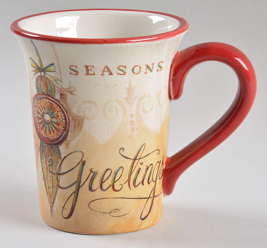 Seasons Greetings Mug by Certified International-1