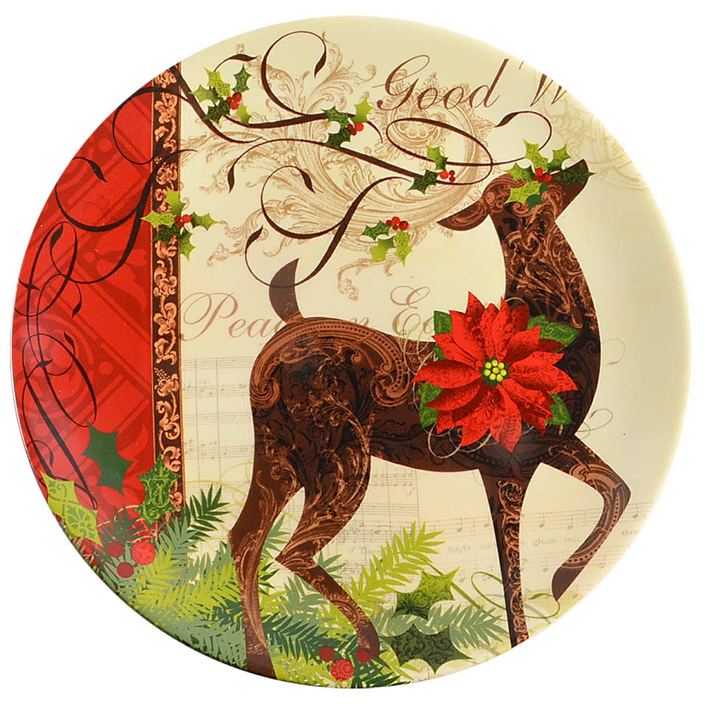 Winter Garden Salad Plate by Certified International-1