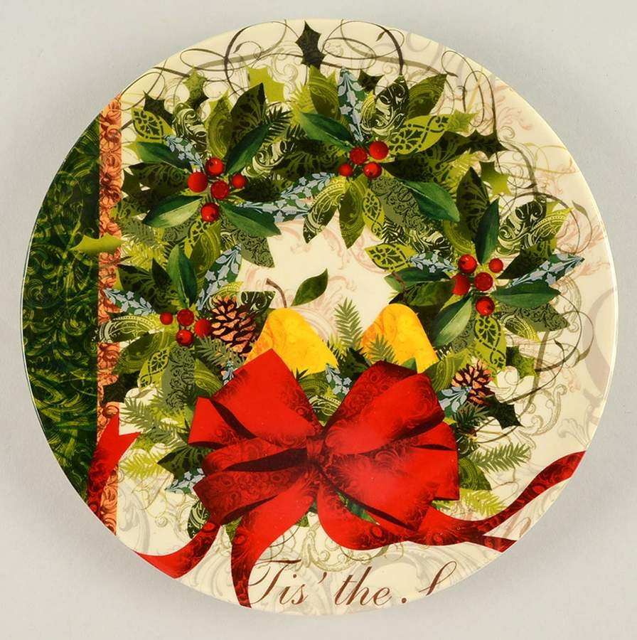 Winter Garden Salad Plate by Certified International-1