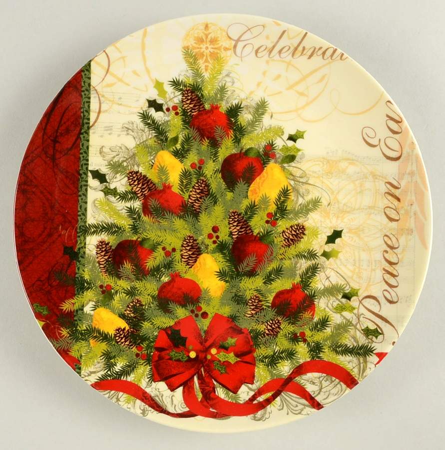 Winter Garden Salad Plate by Certified International-1