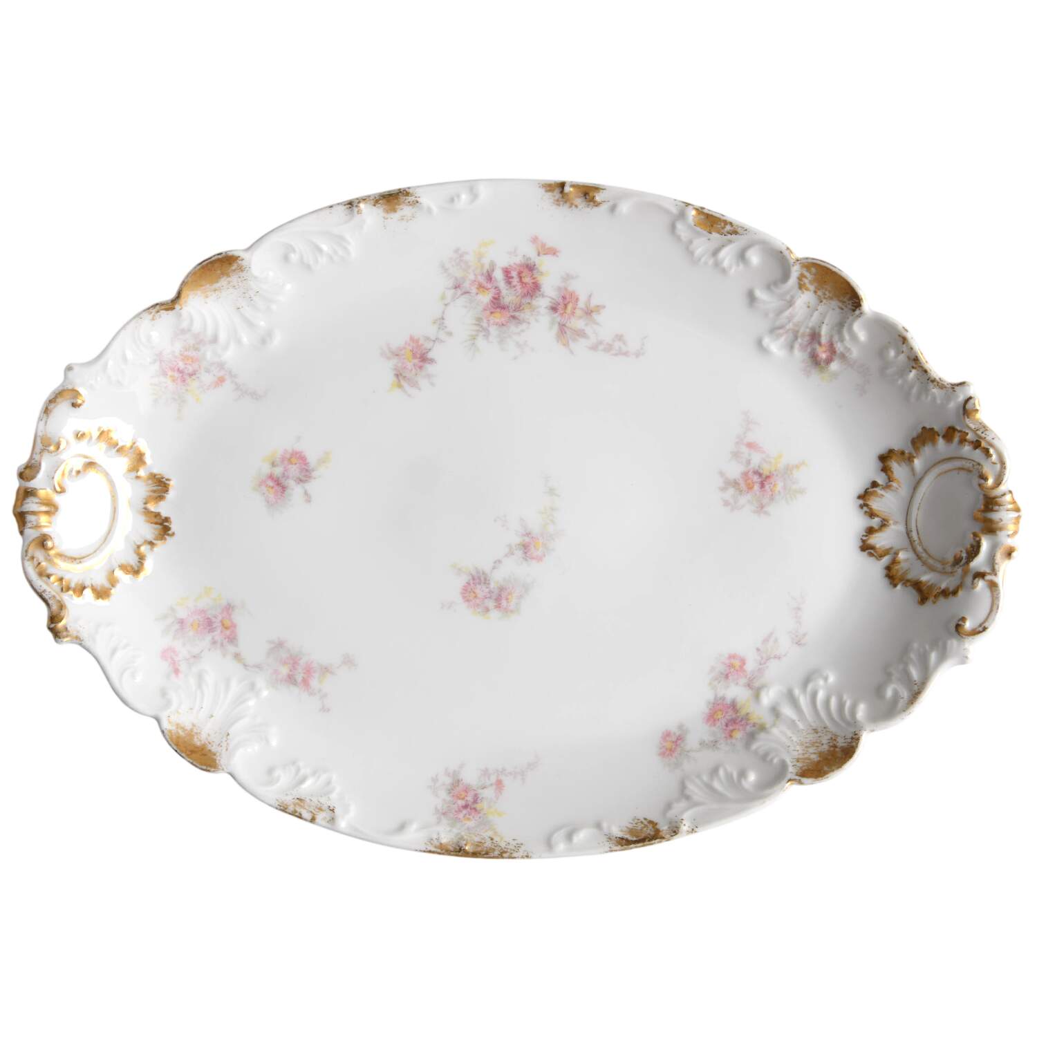 Schleiger379-3 11" Oval Serving Platter by Charles Field Haviland-1