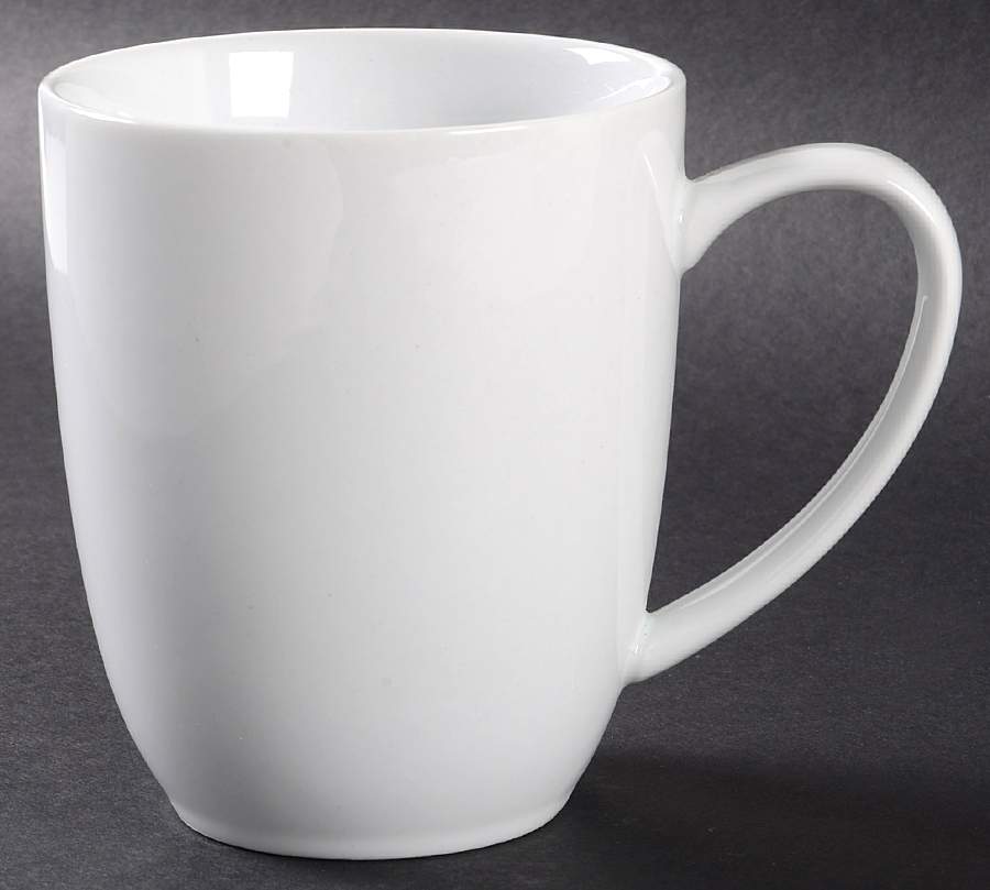 Whiteware Ruffle Mug by The Cellar (China)-1