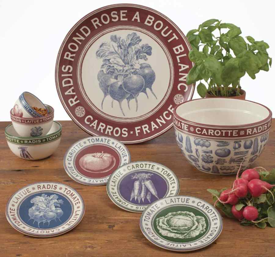 French Market Canape Plate by Certified International-1