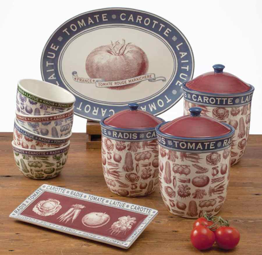 French Market (3 Piece) Canister Set (Box Set) by Certified International-1