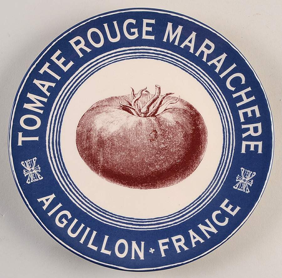 French Market Salad/Dessert Plate by Certified International-1