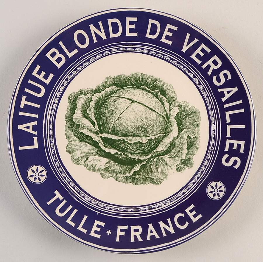 French Market Salad/Dessert Plate by Certified International-1