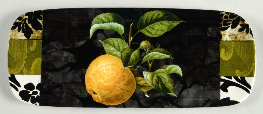 Damask Fruit 14" Bread Tray by Certified International-1