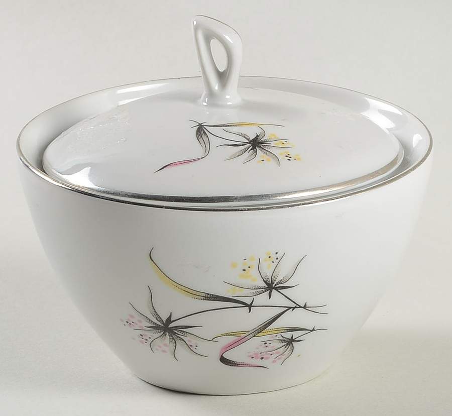 054102 Sugar Bowl & Lid by Chodziez-Poland-1