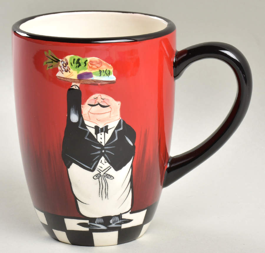Dinner Is Served (No Words) Mug by Certified International-1